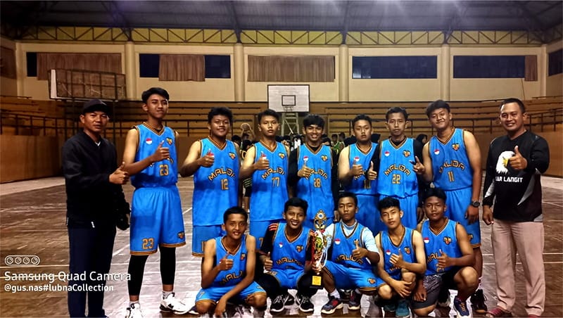 Tim Basket Malhikdua di POPDA 2022 Raih Juara 3